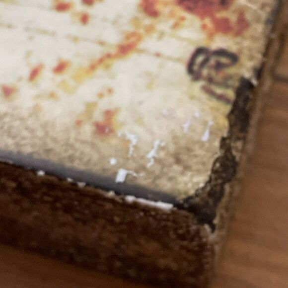 Sid Dickens Memory Block T-112 Postmark Retired 6x8x1.5 Wall Tile Plaque Art - Picture 8 of 13